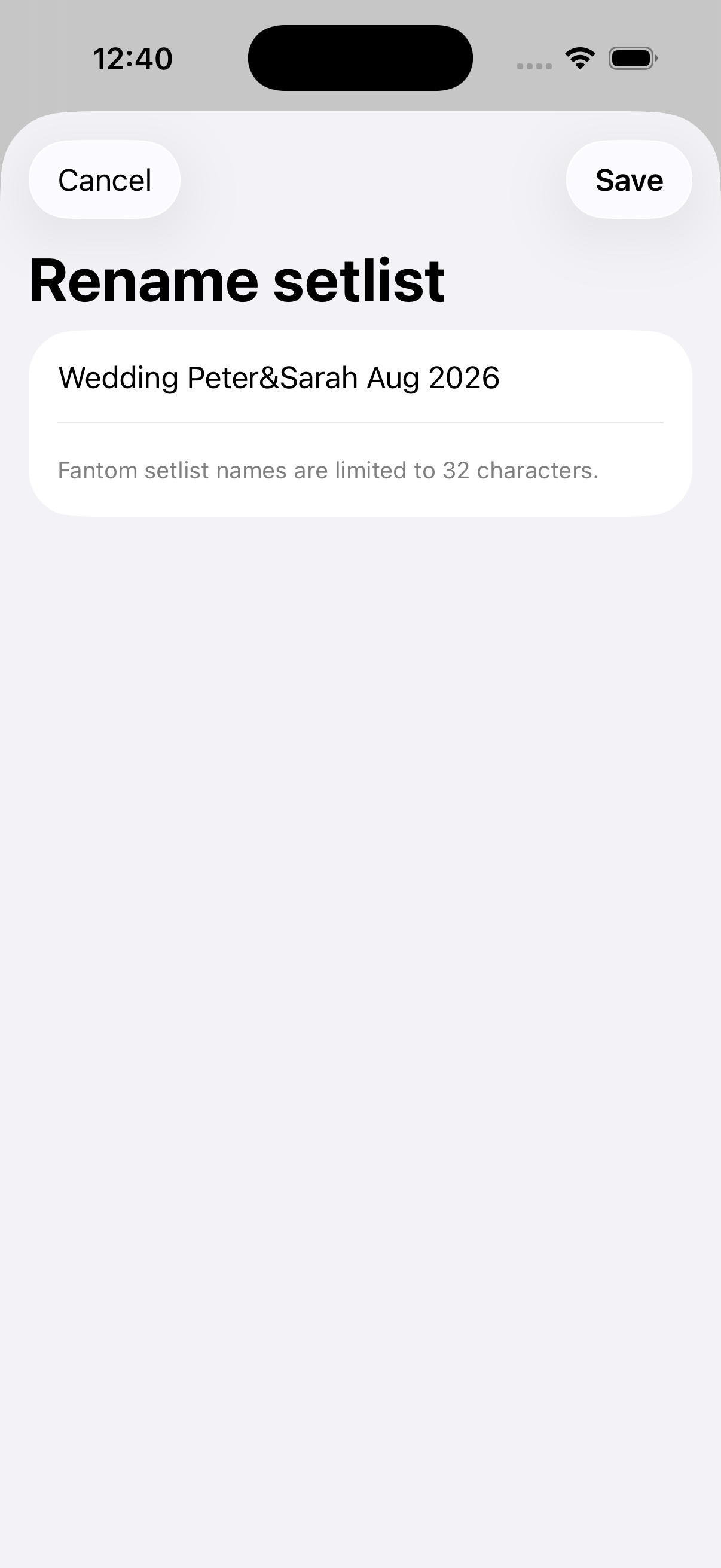 Rename