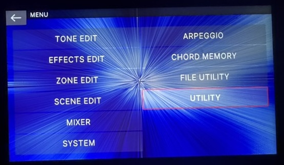 Fantom MENU
